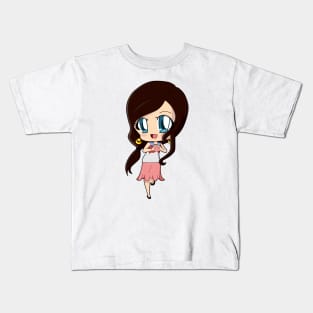 Chibi PeachyChan Kids T-Shirt